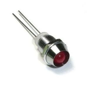 Firgelli Robots Chromed Bezel Holder for Through-hole LEDs - 3 / 5 MM