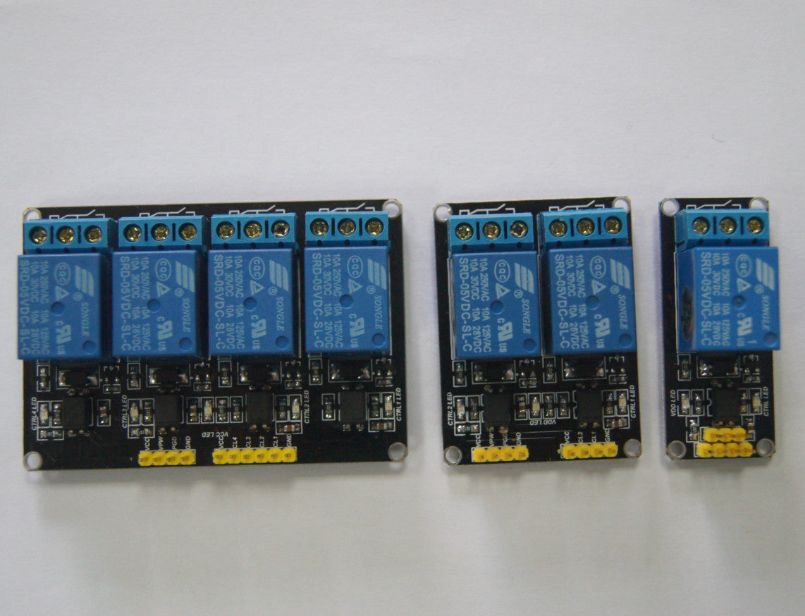 Firgelli Robots 5V Relay Module by 1/2/4 Channels- Professional Use