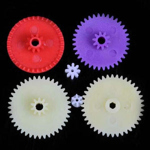 Firgelli Robots Plastic Gear Kit M: 0.4 Teeth: 6 / 8 / 36 / 40