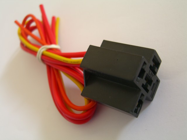 relay connector harness for SPDT relay SPST relays