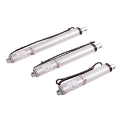 The Firgelli mini linear actuators in 12 volt DC and strokes up to 12 inch