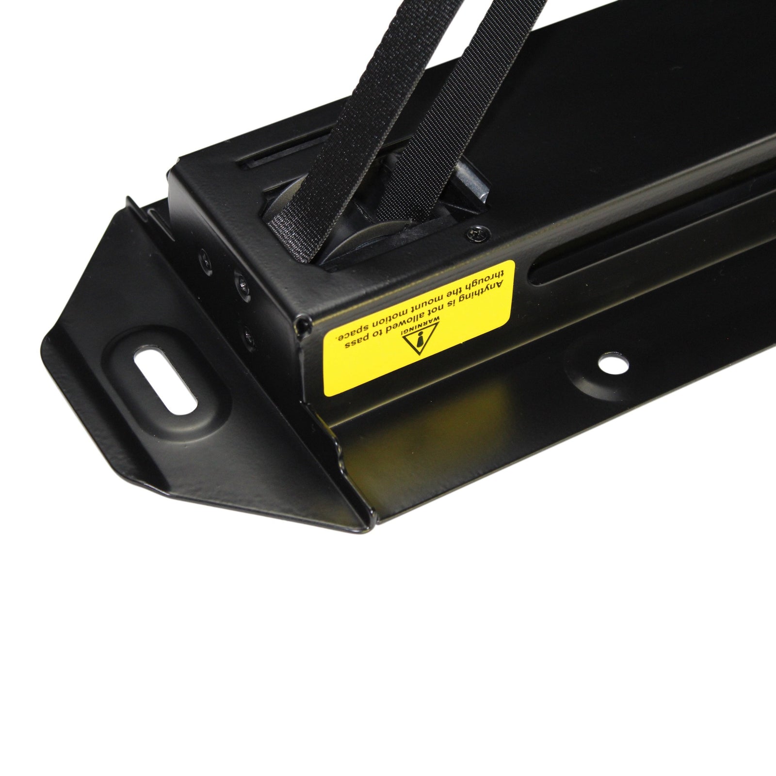 Motorized flip down TV mount 