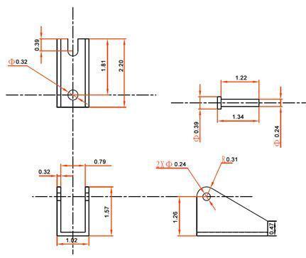 linear actuator bracket