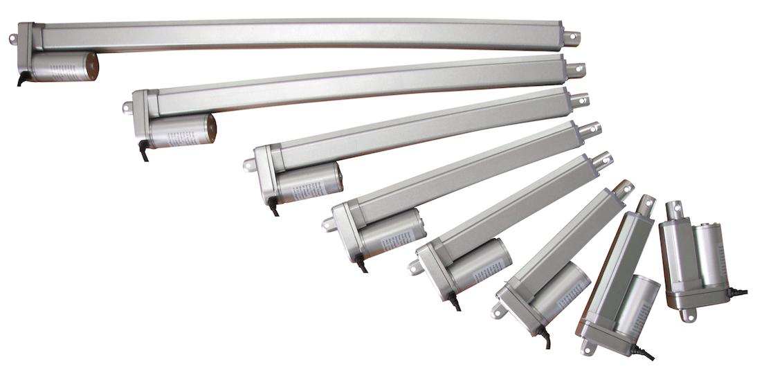 Various Forces and stroke of the Premium Linear Actuators
