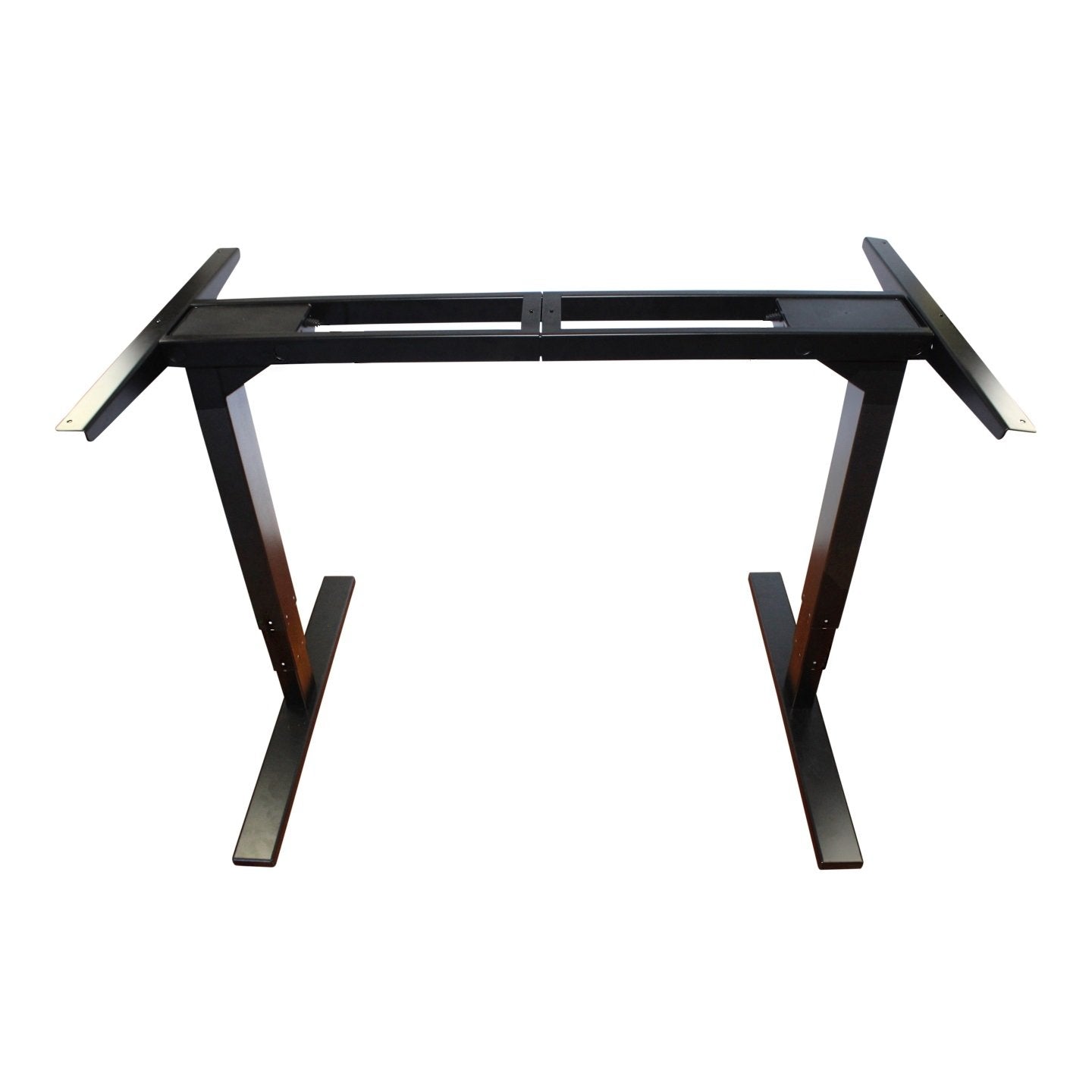 adjustable sit stand two leg desk lift 