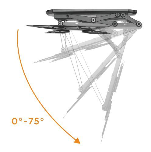 Motorized Flip Down TV Ceiling Mount for TV's up to 55 inch